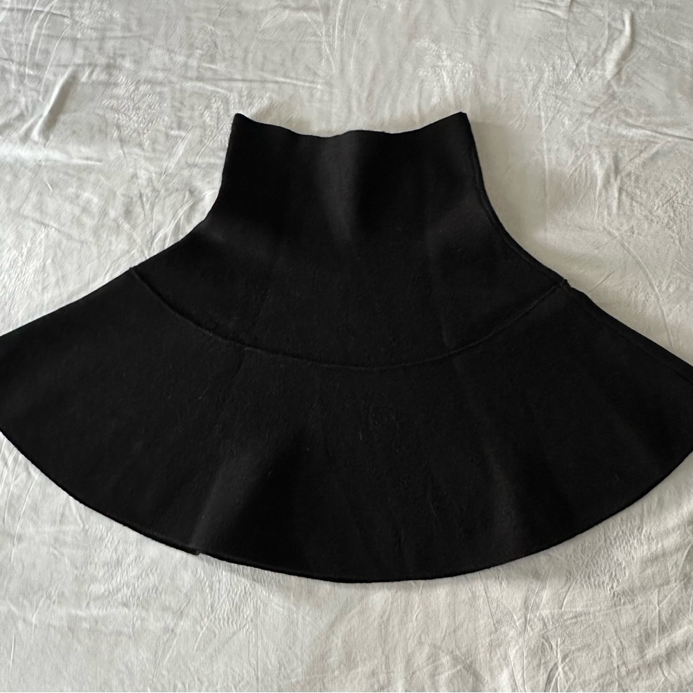 Zara Black Skater Skirt